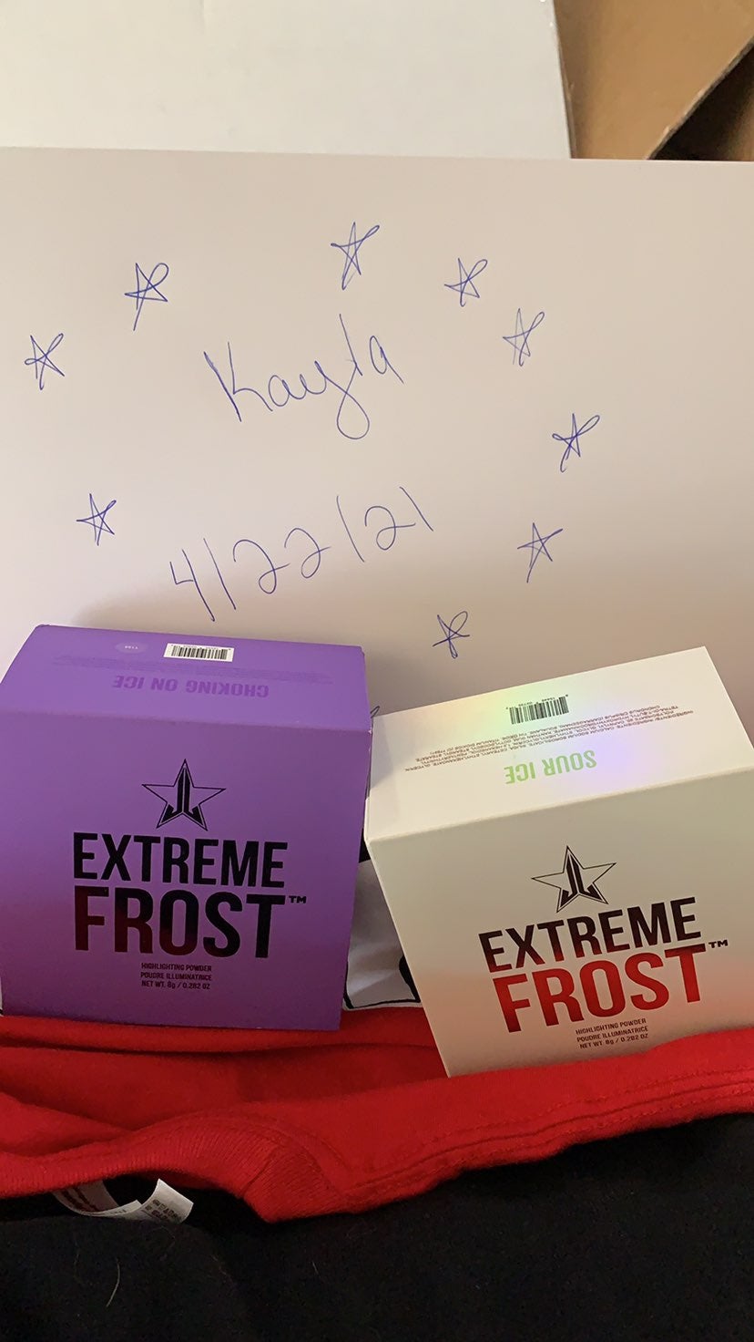 ジェフリー・スター エクストリーム・フロスト 2 jeffree star extreme frosts