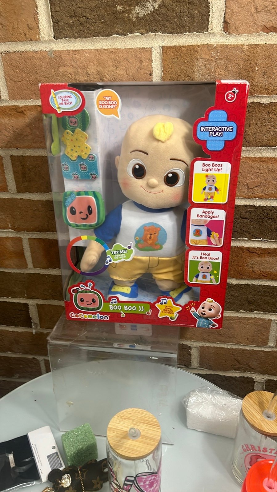 CoComelon Boo Boo JJ 12 Interactive Light-up Plush NEW