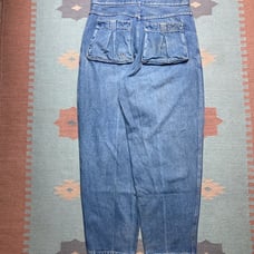 Vintage y2k baggy jeans paco wide pipes JNCO style huge pockets skater 36x33