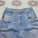 Vintage y2k baggy jeans paco wide pipes JNCO style huge pockets skater 36x33