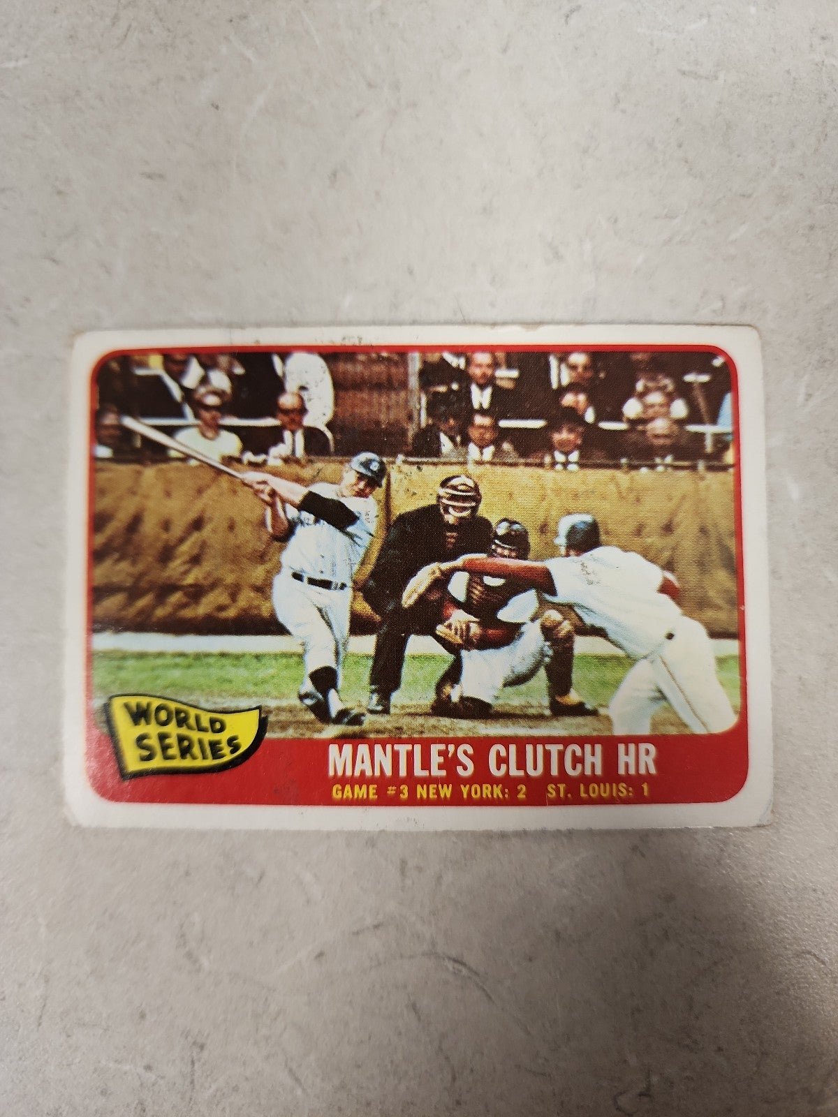 1965 Topps Mickey Mantle