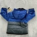 NWT OshKosh B'gosh Blue Black Kids Jacket winter hooded puffer jacket size 2T