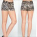 New Sexy Animal Print Shorts With Cuffed Hem