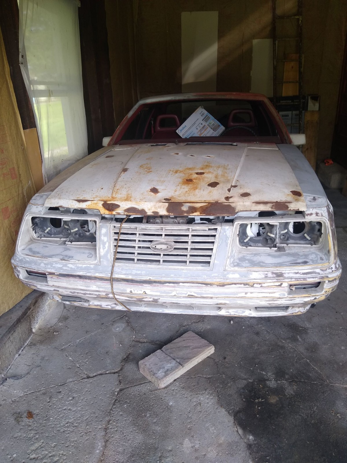 84 mustang roller