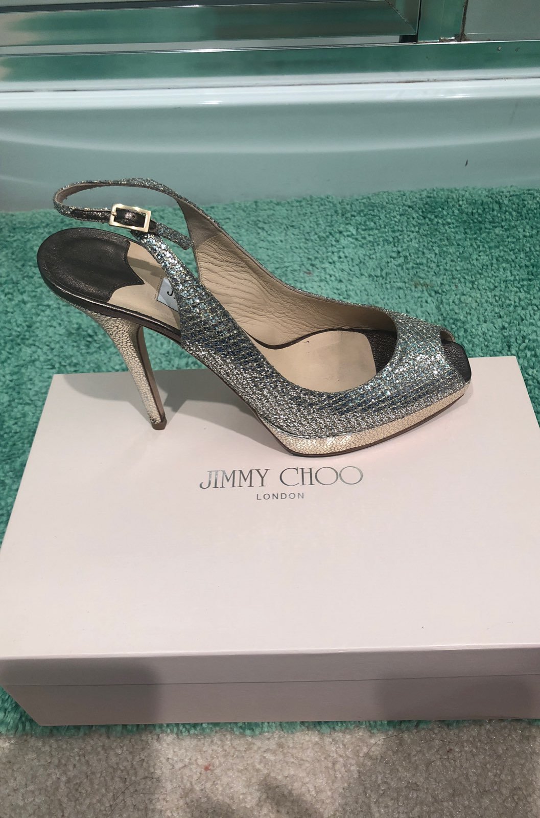 New JimmyChoo Sling Back Sandal