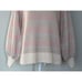 SUMMERSALT The Coziest Cashmere Merino Wool Blend Soft Stripe Sweater, Size XS