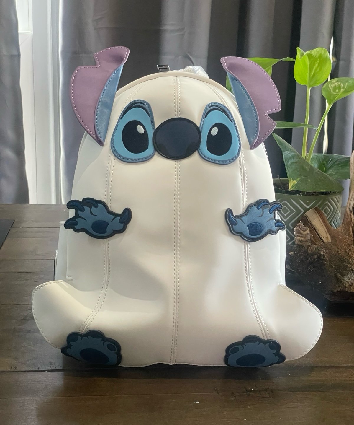 Loungefly glow in the dark stitch ghost backpack