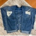 Good American Girlfriend Ripped Side Hem