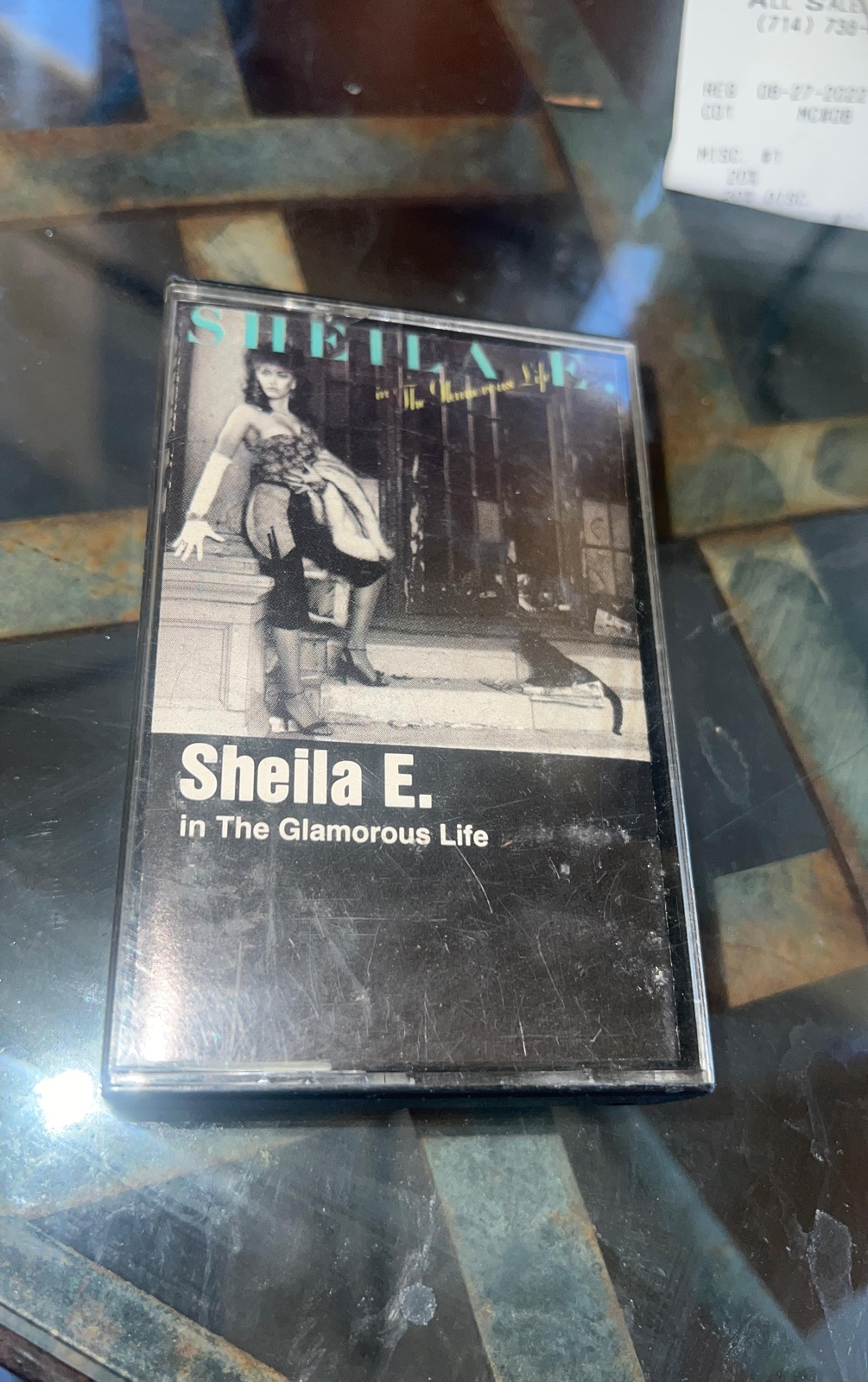 SHEILA E IN THE GLAMOROUS LIFE Cassette Tape OG 1984 Funk Soul Pop