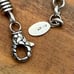 Samuel B (BJC) Sterling Silver Wheat Bracelet with Sterling/18K Gold Charm