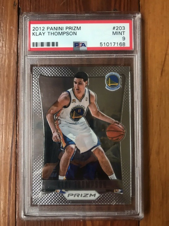 PSA 9 Klay Thompson Prizm Rookie Card RC