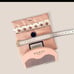 3 Pz Gucci Beauty Pochette & Comb Set and cosmetics bags.