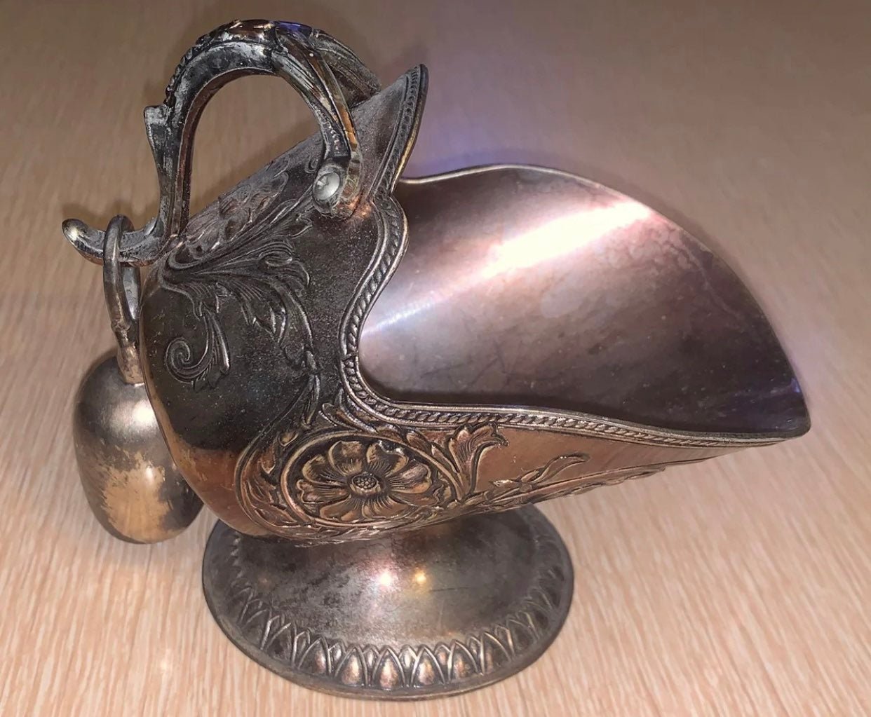 Vintage sugar scuttle