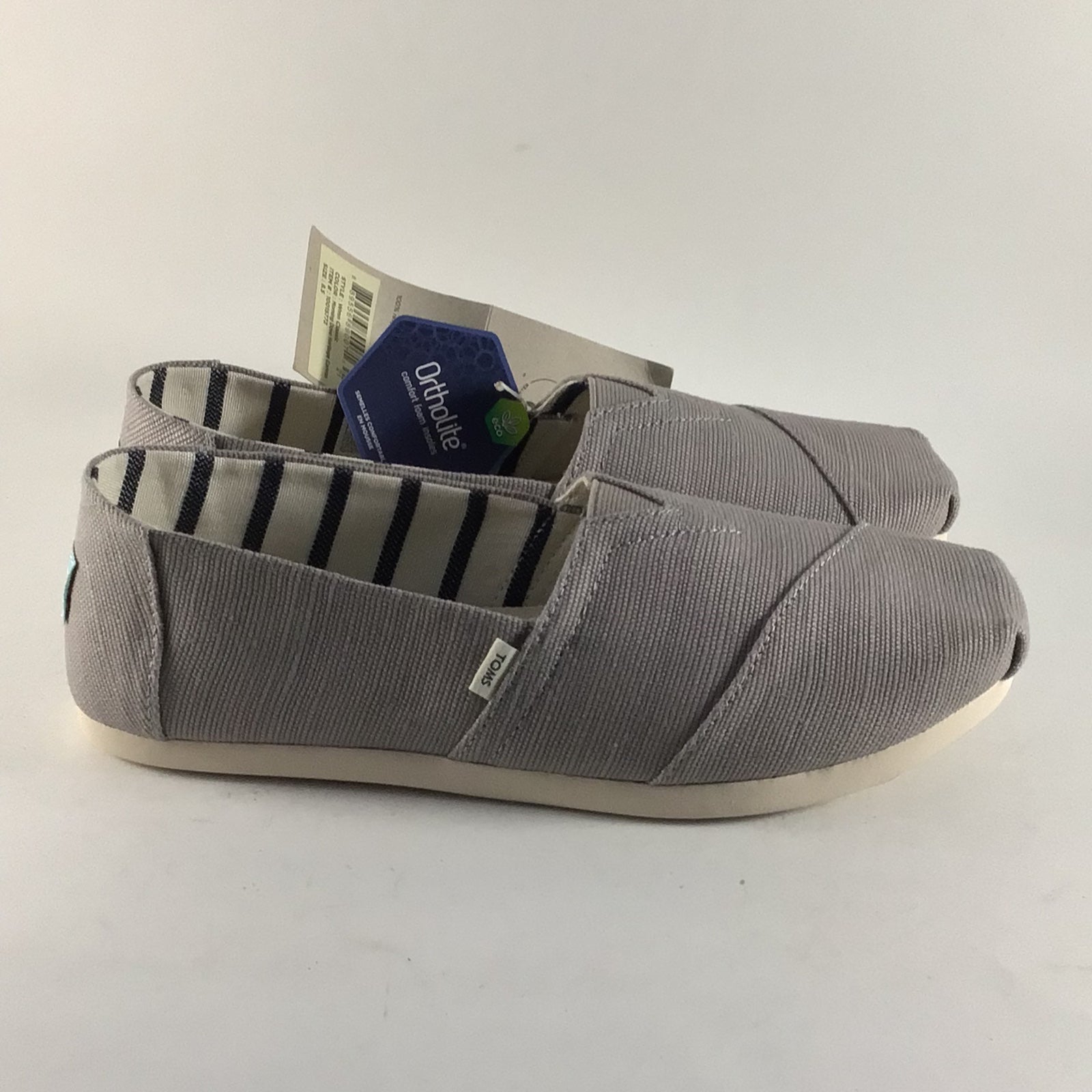 Toms earthwise womens classic morning dove heritage canvas size 8.5 NWT