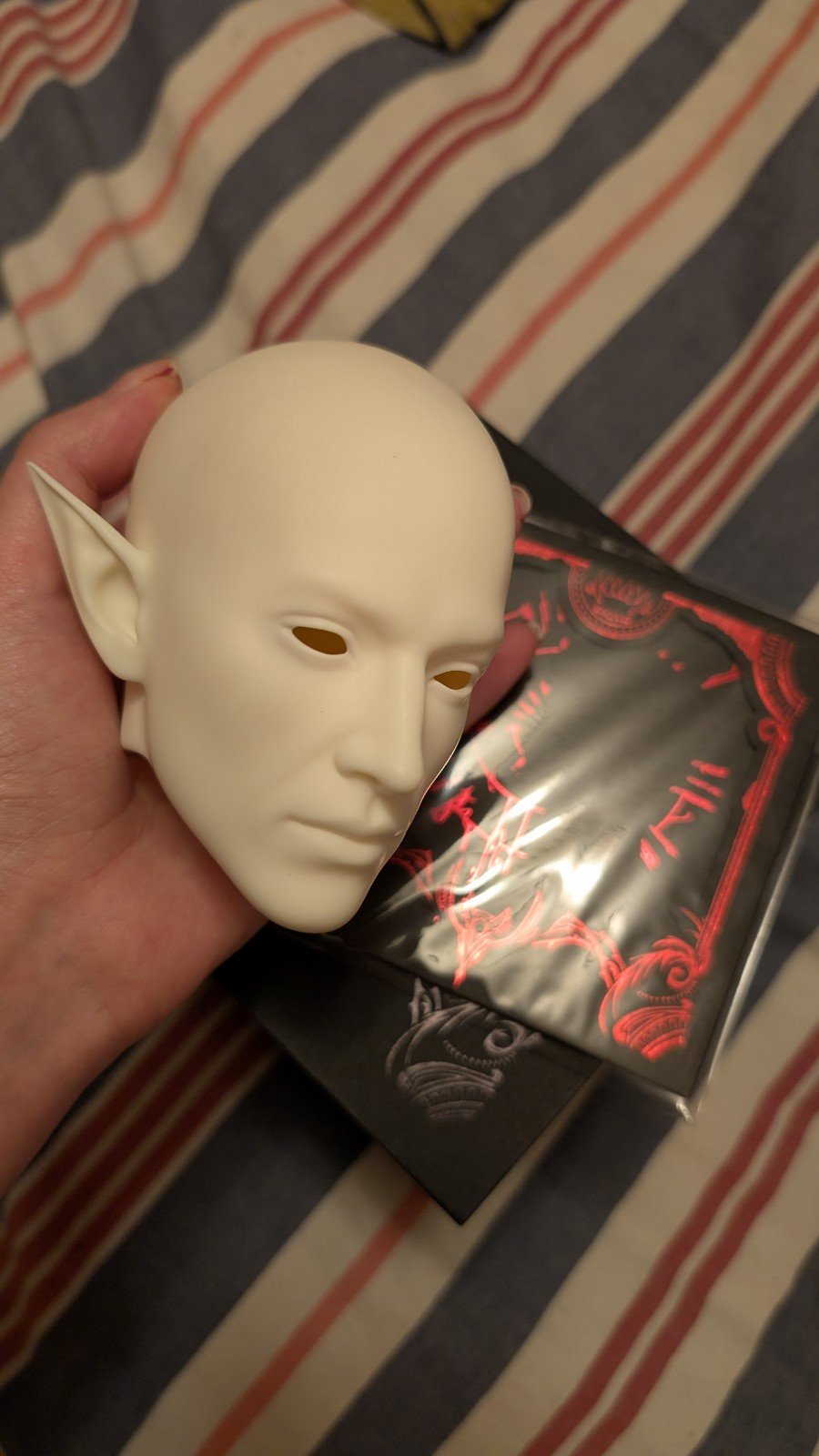 NRStudio Astarion Pale Elf BJD Head
