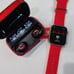 COMBO~Smart Watch Wireless Charging Bluetooth Call+Bluetooth Earbuds Earphone