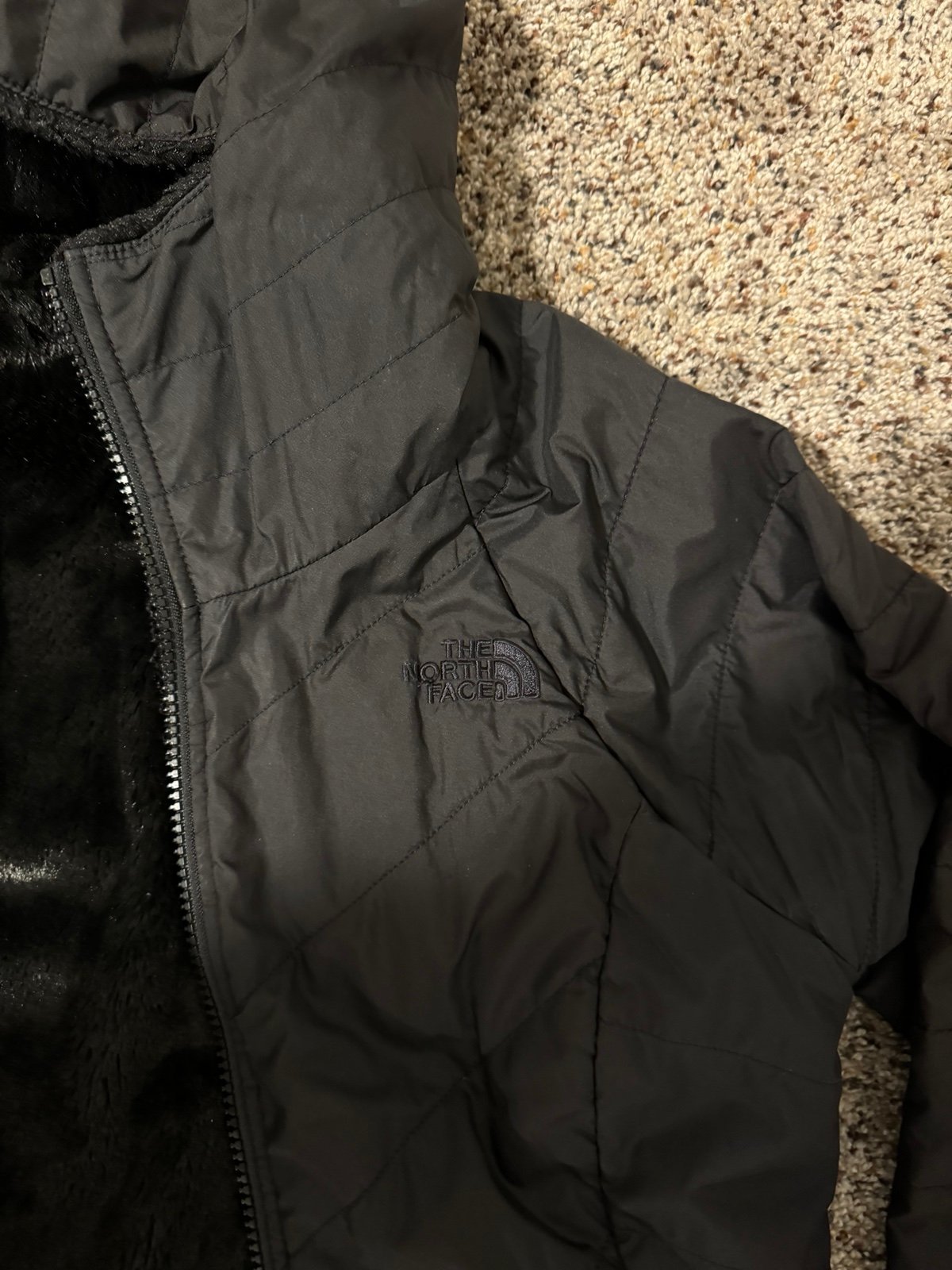 North Face black jacket