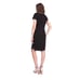Classic shift maternity dress
