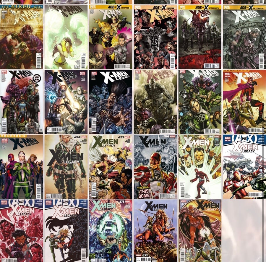 X-men Legacy lot of 24 issues