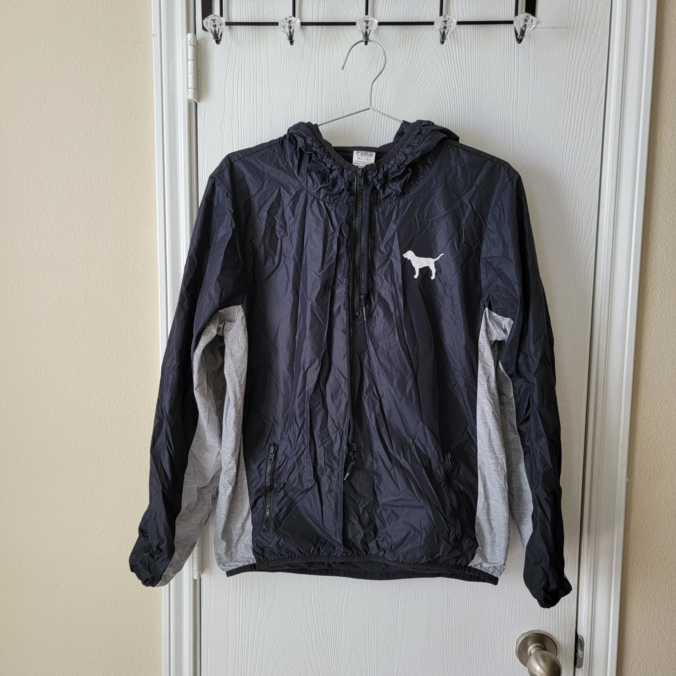 Pink Victoria's Secret Lined Windbreaker Jacket
