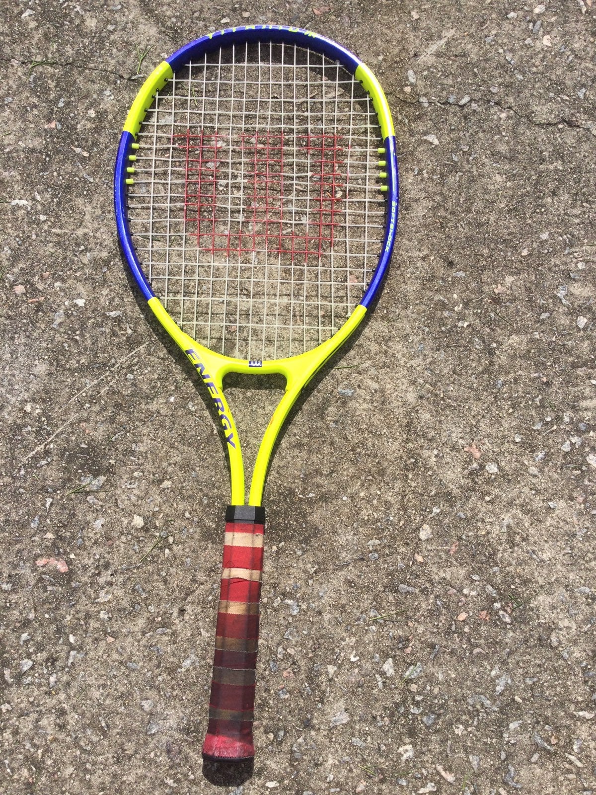 Wilson titanium energy Tennis Racket