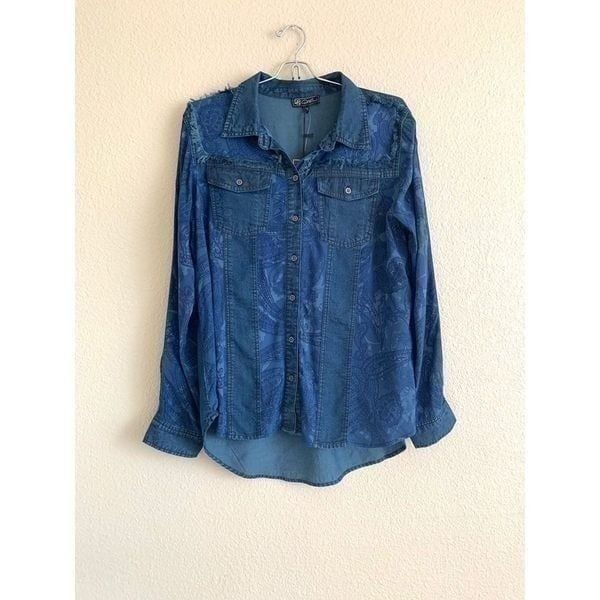 DG2 by Diane Gilman Womens Lyocell Shirt