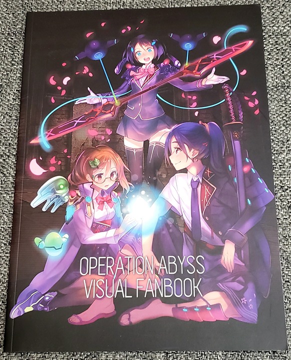 PS Vita OPERATION ABYSS Limited Edition Visual Fan Book Anime Expo