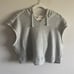 Free People Movement Swoop Crop Sleeveless Hoodie Women’s Medium Grey Athleisure