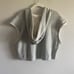 Free People Movement Swoop Crop Sleeveless Hoodie Women’s Medium Grey Athleisure