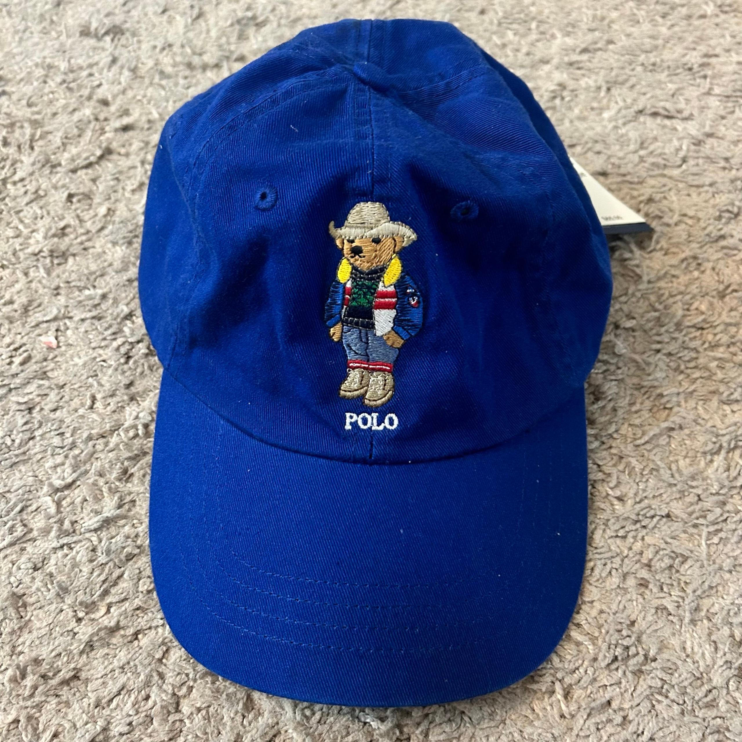 Men’s Polo Ralph Lauren Preppy Cowboy Polo Bear Dad Hat