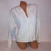 Victoria Secret PINK Full Zip Hoodie Crop Top Small Cream Long Sleeve Solid New