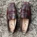 Sam Edelman Women's Loraine Bit Loafer Almond Toe Leather Plaid Multicolor 6.5M