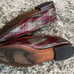 Sam Edelman Women's Loraine Bit Loafer Almond Toe Leather Plaid Multicolor 6.5M