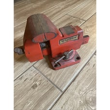 Vintage WILTON Vise Jaws Width 4” w/ Swivel Base & Jaw USA