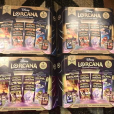 4 Brand New Sealed Disney Lorcana Gift Sets (1st Chapter)