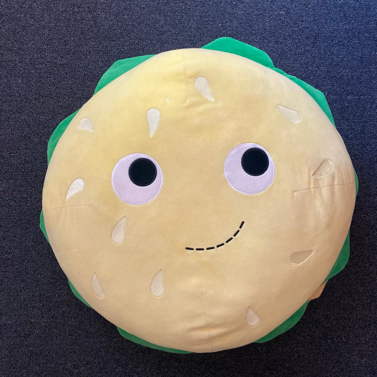 Huge XL 24” Yummy World Cheeseburger Plush by Heidi Kenney x Kidrobot