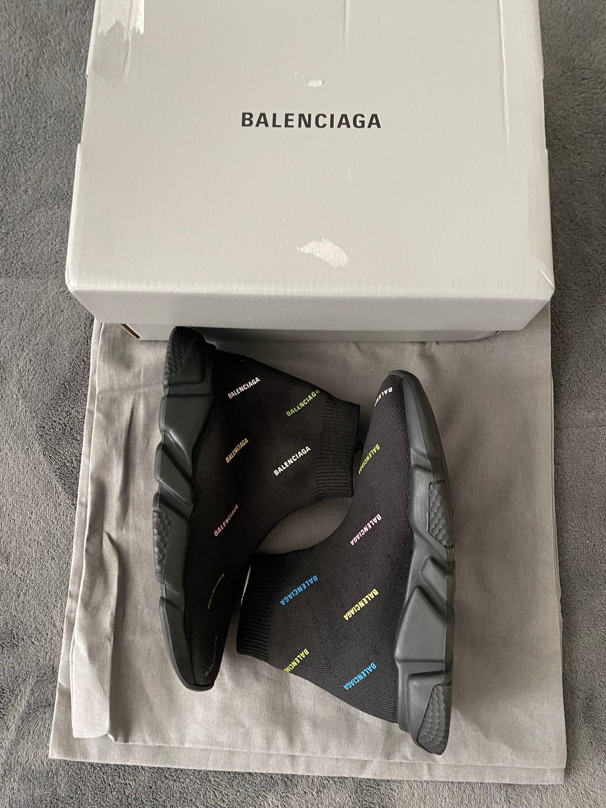Balenciaga Kids' Speed LT Sock Sneaker Size 27EU 10US
