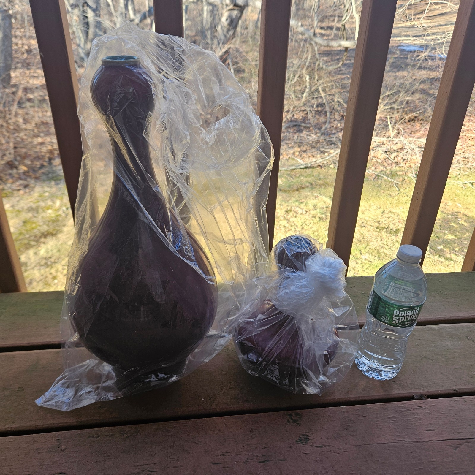 2 Chinese Bottle Vases