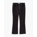 Madewell Women's Cali Demi Boot Plus Size 36 Black High-Rise Button-Front