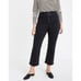 Madewell Women's Cali Demi Boot Plus Size 36 Black High-Rise Button-Front