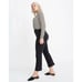 Madewell Women's Cali Demi Boot Plus Size 36 Black High-Rise Button-Front