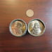 2011 1 James Garfield US Presidential Coin Rolls P&D uncirculated *rare set*