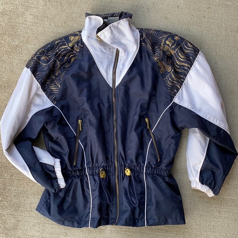 Stylish vintage windbreaker