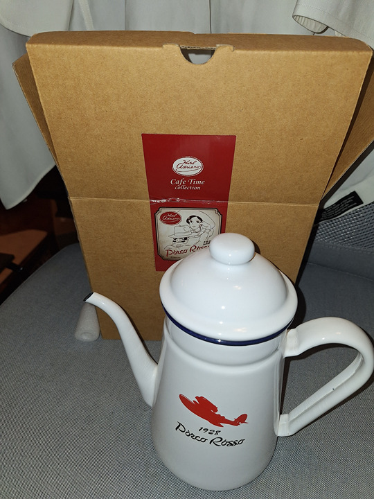 Porco Rosso Studio Ghibli ceramic coffee carafe