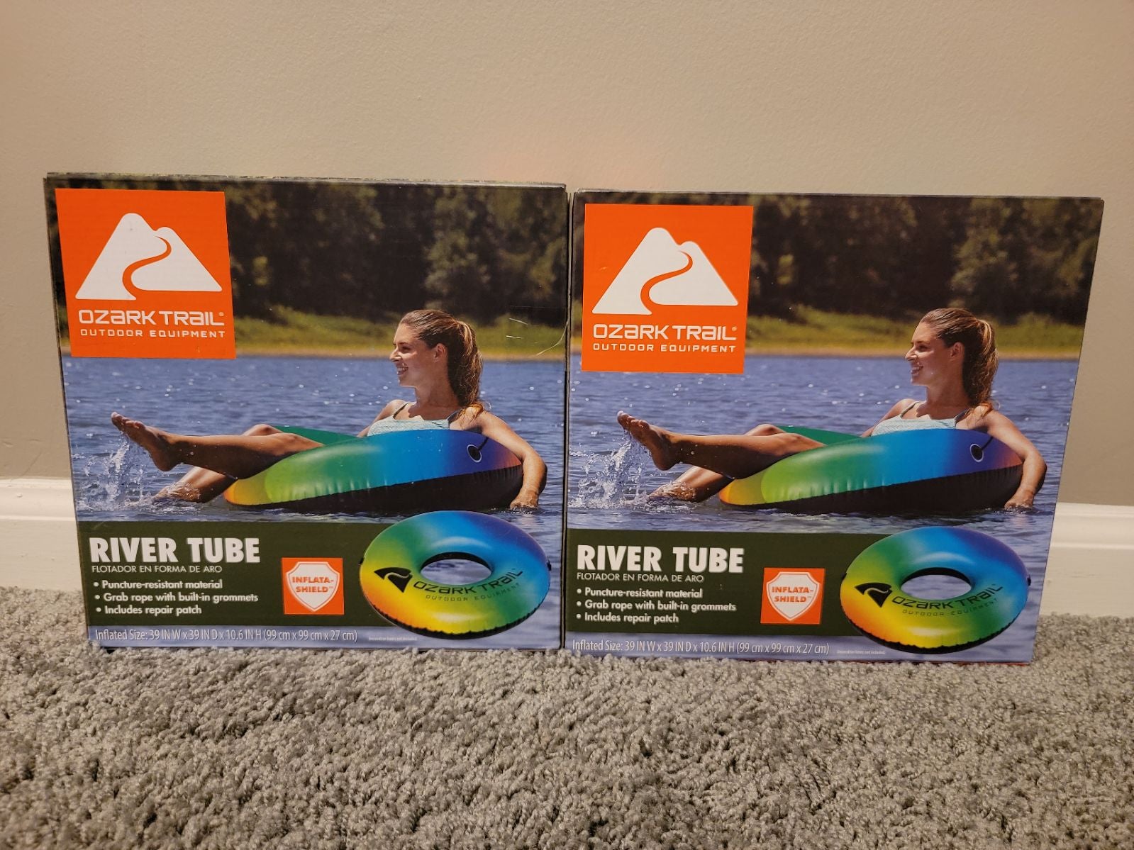2 New Ozark Trail River Tubes