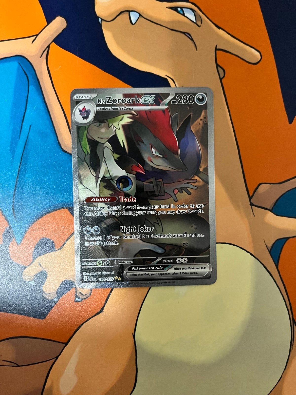 N’s Zoroark EX 185/159