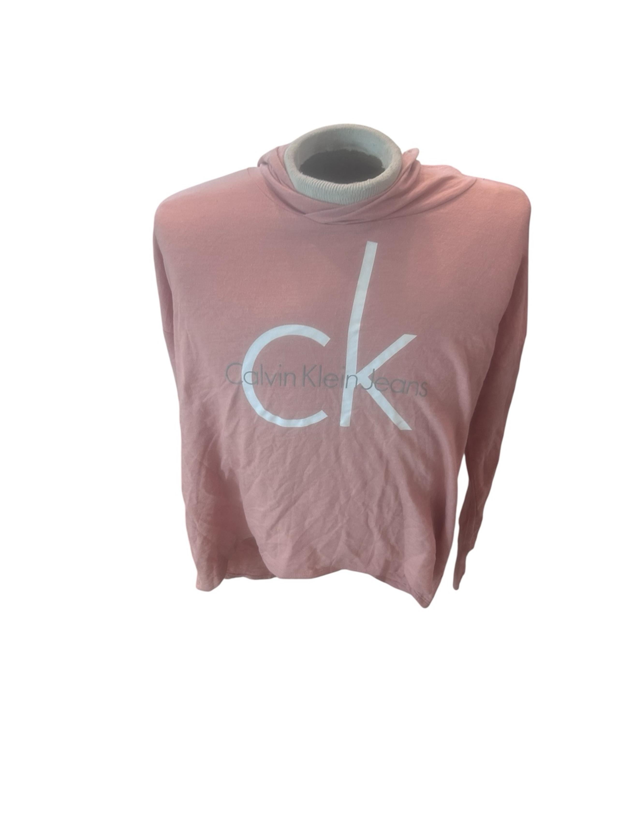 Calvin Klein women’s pink hooded sweater
