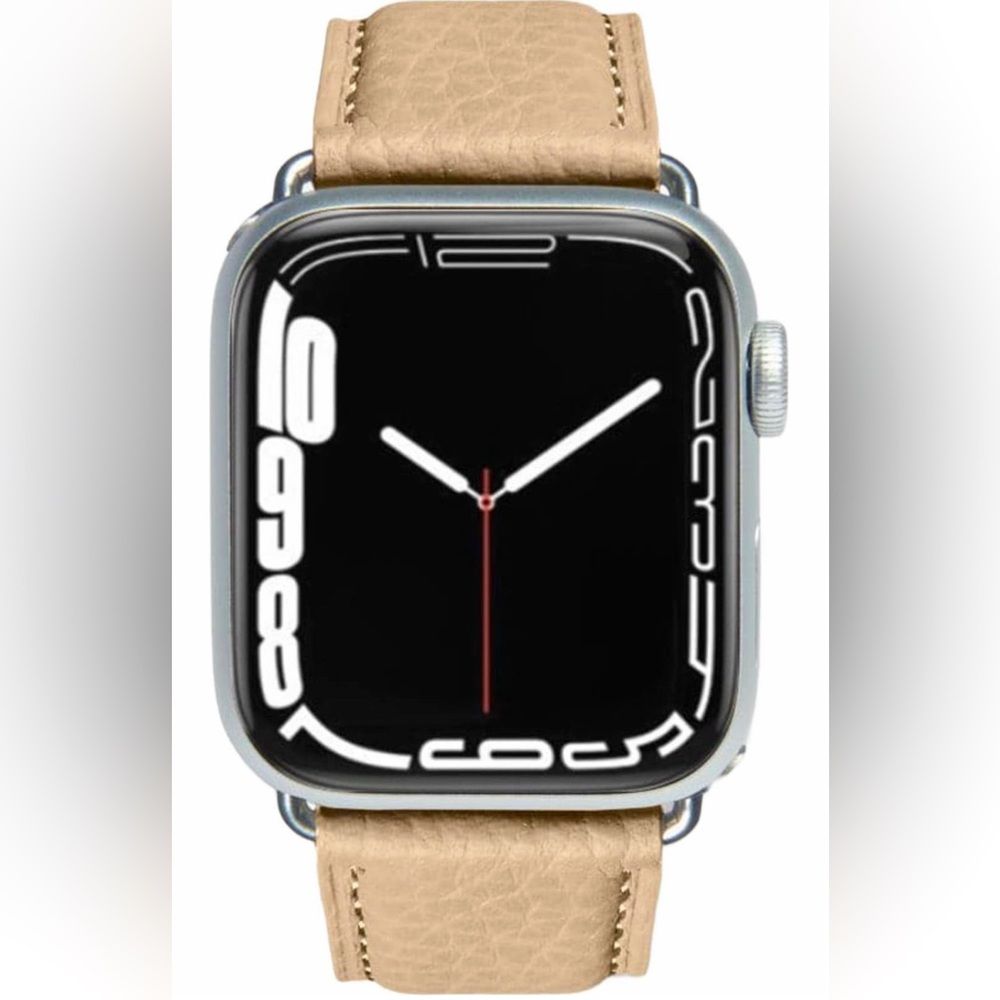 MAISON DE SABRÉ Apple Watch Band Saharan Nude DriTan Leather NWT