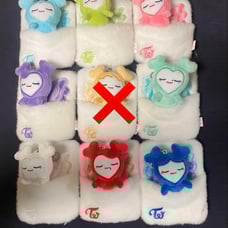 TWICE LOVELYS Futon Reel Pass Case Full Set