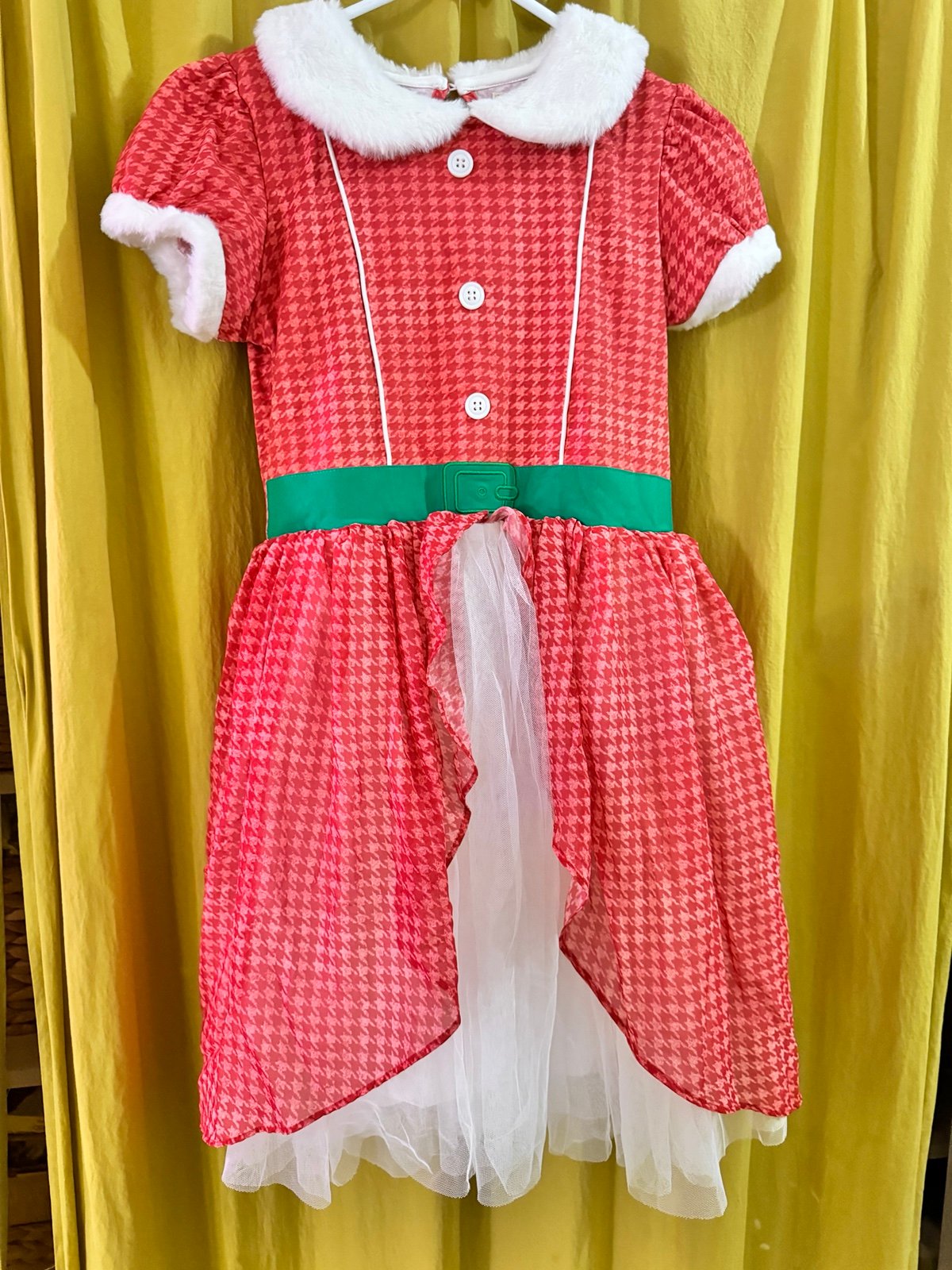 Taylor Joelle Christmas Minnie Dress with Shawl